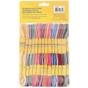 Surtido 36 paquetes de 6 hebras para pulsera brasileña & broderie - Ombrées x1