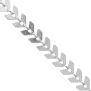 Cadena eslabón espiga 6.3 mm de Acero inoxidable x1m