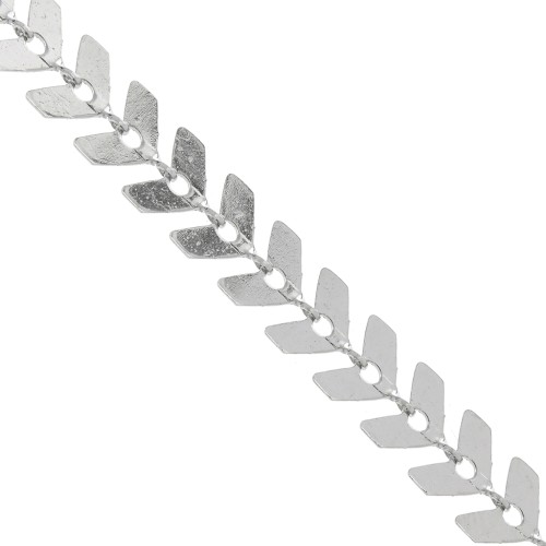 Cadena eslabón espiga 6.3 mm de Acero inoxidable x1m