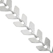 Cadena eslabón espiga 6.3 mm de Acero inoxidable x1m