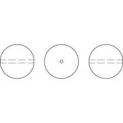 Perladas PureCrystal 5810 8 mm Creamrose Light Pearl x5