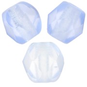 Facetadas 4 mm Light Sapphire Mat x50