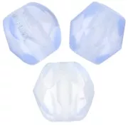 Facetadas 4 mm Light Sapphire Mat x50