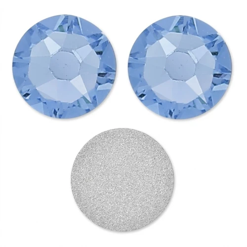 Strass para pegar PureCrystal 6 mm Light Sapphire x10