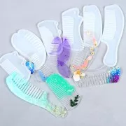 Molde de silicono para hacer un peine 113x50 mm de resina x1