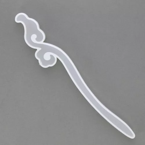 Molde de solicono para pelos 180 mm - forma arabesco - de resina x1