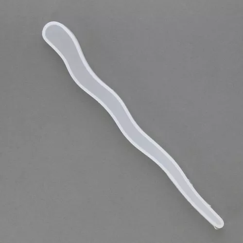 Molde de solicono para pelos 180 mm - forma ondulada - de resina x1