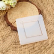 Molde de silicono rombo calado para hacer colgantes de resina 56x48 mm x1