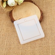Molde de silicono cuadrado calado para hacer colgantes de resina 47x41 mm x1