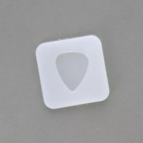 Molde de silicono triángulo redondeado para hacer cabuchones de resina x1