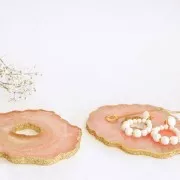 Molde de silicono - forma geoda calada - 128x108 mm para resina x1