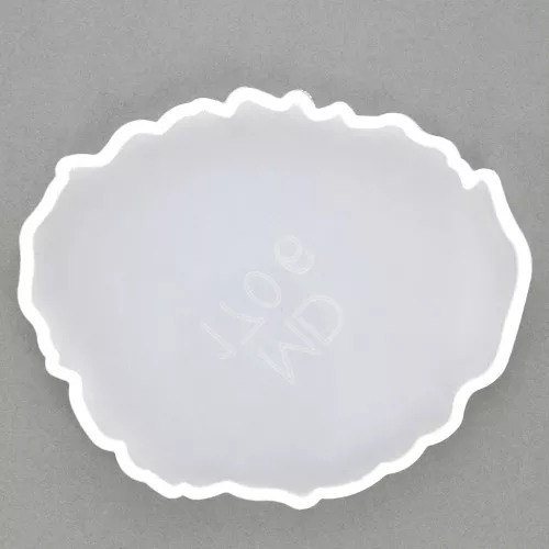 Molde de silicono - forma geoda - 130x108 mm para resina x1