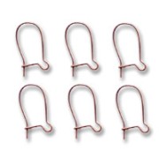 Pendientes fil 15 mm cobrizo antiguo x6|raw }}