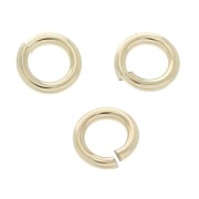 Anillas abiertas  4x0.7mm de Gold filled x100|raw }}