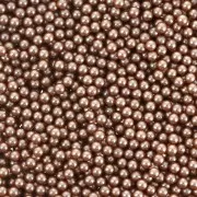 Cuentas redondas sin agujero mini bolas PureCrystal 5809 1.5 mm Rosa Gold Pearl x50