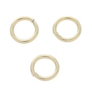 Anillas abiertas 5x0.7mm de Gold filled x50|raw }}