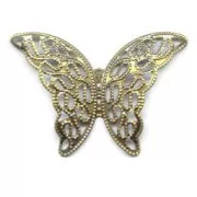 Estampa Mariposa 26x38 mm bronce x1