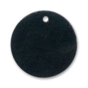 Lote de 20 Cequies fino de Nácar 20 mm Negro