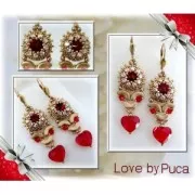 Ganchos para pendientes básicos para bisutería 16 mm de Gold filled x20