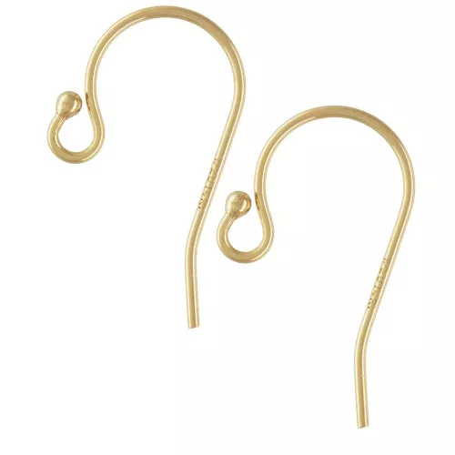 Ganchos 11.5mm de Gold filled x20