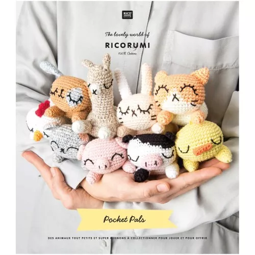 The lovely world of Ricorumi - 9 personnages amigurumi - Pocket Pals x1