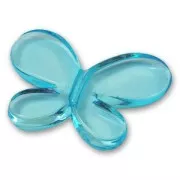 Mariposa 34x46 mm Aguamarina x1