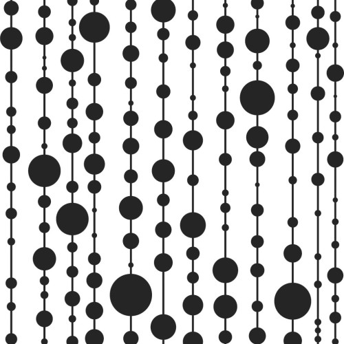 Placa de textura Cernit para arcilla polimérica 9 cm - Pop Curtain x1