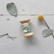 Ribetes de Costura y Mercería Algodón Atelier Brunette 10 mm - Canopy Cactus x1m