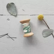 Ribetes de Costura y Mercería Algodón Atelier Brunette 10 mm - Canopy Cactus x1m