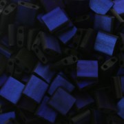 Miyuki Tila Beads 5x5x1.9 mm TL-55110 - Black Azuro Full Mat x10g|raw }}