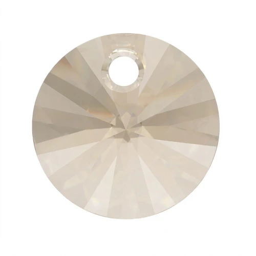 Colgante PureCrystal 6428 6 mm Crystal Silver Shade x1