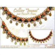 Arcos® de Puca® 5x10 mm Opaque Rosa Spotted x10g