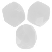 Facetadas 3 mm Opaque Grey x50