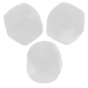 Facetadas 3 mm Opaque Grey x50