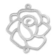 Separador ligero rosa 35 mm plateado x1