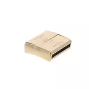 Cierre magnético intercambiable  Hiiilos 22 mm  - Dorado rosa x1