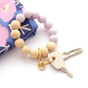 Llavero mosquetón 37 mm - Dorado x1