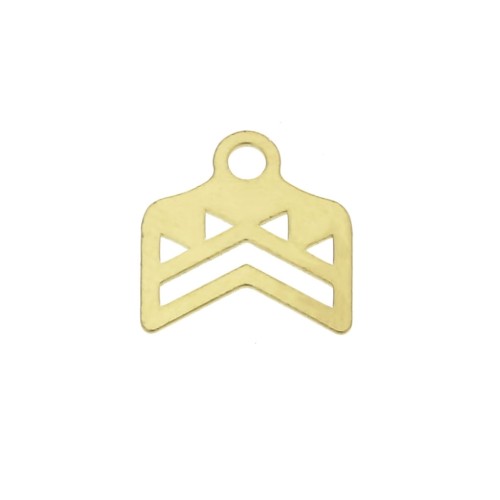 Terminal para tejido de cuentas Miyuki 11/0 Cuentas & co 9 mm Doré à l'or fin