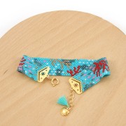 Terminal para tejido de cuentas Miyuki 11/0 Cuentas & co Etoile 18 mm Doré à l'or f