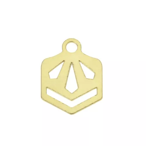 Terminal para tejido de cuentas Miyuki 11/0 Cuentas & co Bohème9 mm Doré à l'or fin