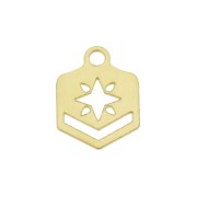 Terminal para tejido de cuentas Miyuki 11/0 Cuentas & co Etoile 9mm Doré à l'or fin|raw }}