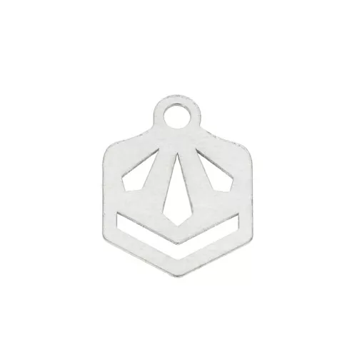 Terminal para tejido de cuentas Miyuki 11/0 Cuentas & co Bohème9 mm Argenté