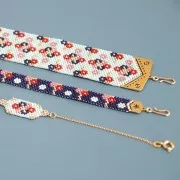 Terminal para tejido de cuentas Miyuki 11/0 Cuentas & co 9 mm Argenté