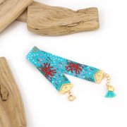 Terminal para tejido de cuentas Miyuki 11/0 Cuentas & co 18 mm de Plata 925