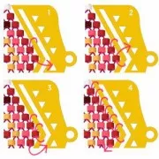 Terminal para tejido de cuentas Miyuki 11/0 Cuentas & co 18 mm de Plata 925