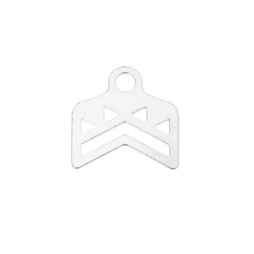 Terminal para tejido de cuentas Miyuki 11/0 Cuentas & co 9mm de Plata 925