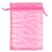 Bolsitas Organza 120x170 mm Rosa claro x10