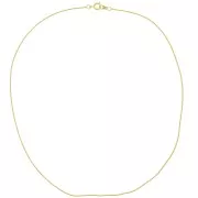 Gargantilla malla serpentina 1.1 mm Dorado con oro fino x 45 cm