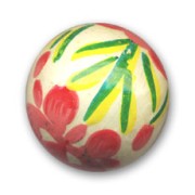 Redonda de madera 19 mm Crudo/Verde x1|raw }}