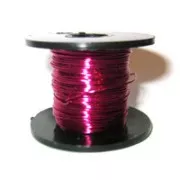 Hilo de cobre de 0,30 mm, color violeta, 70 m